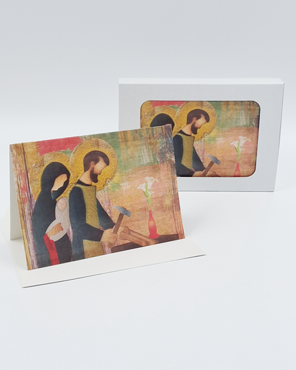 Kerstkaarten doosje 10x Jozef (F13066)