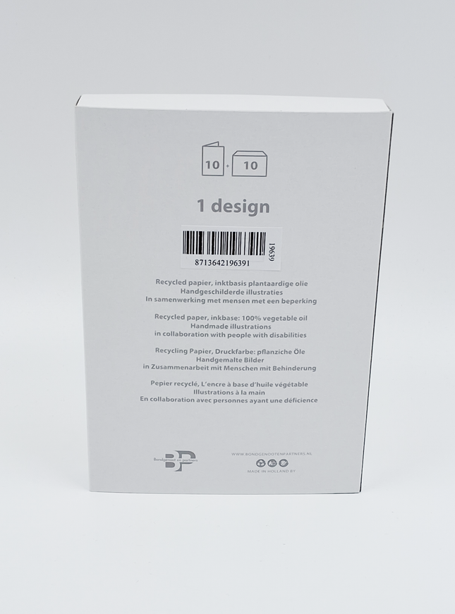 Kerstkaarten doosje 10x Jozef (F13066)