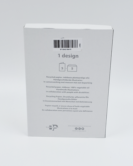 Kerstkaarten doosje 10x kinderen kerst (F13078)