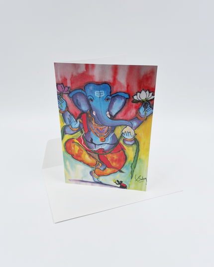 Wenskaart Ganesha