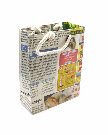 Worldbag klein gelijmd 11x5x14 cm