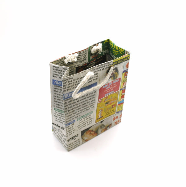 Worldbag klein gelijmd 11x5x14 cm