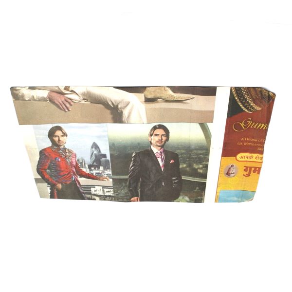 Worldbag groot gelijmd 24x37 cm