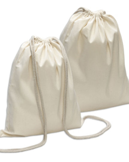 katoenen rugzak ca. 34x42 cm