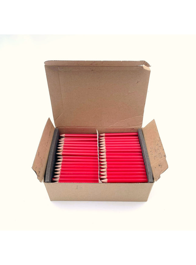 Rood mini-potlood (ca. 9 cm)